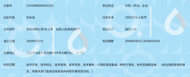 北京地林伟业科技股份有限公司 深耕计算机系统服务的先锋力量